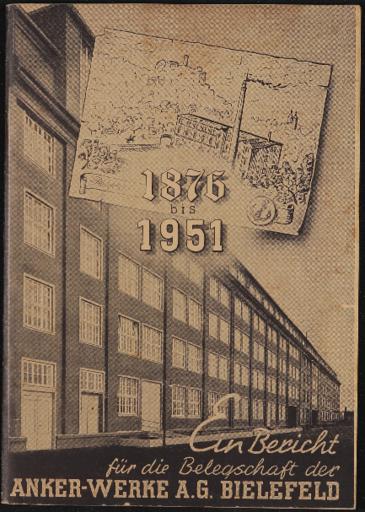 Anker Firmenschrift 1876-1951