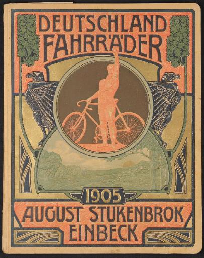 Deutschland Fahrräder August Stukenbrok Einbeck Katalog 1905 - Velopedia