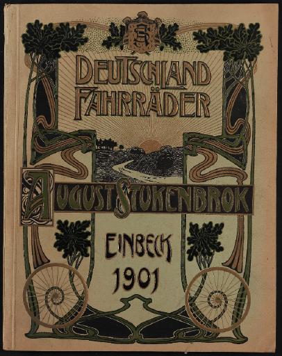 Deutschland Fahrräder August Stukenbrok Katalog 1901
