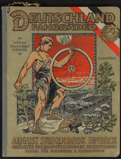 Deutschland-Fahrräder, August Stukenbrok Katalog 1915 - Velopedia