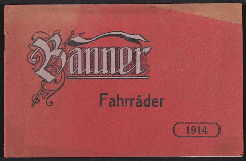 Banner Fahrräder, Katalog, 1914