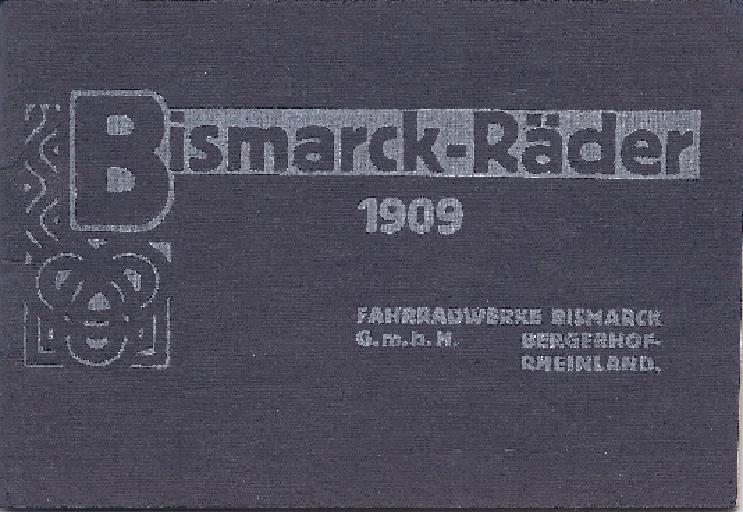 Bismarck Katalog 1909