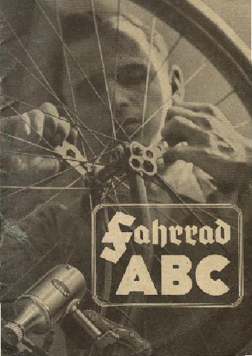 1938 Fahrrad ABC Broschüre von Bosch
