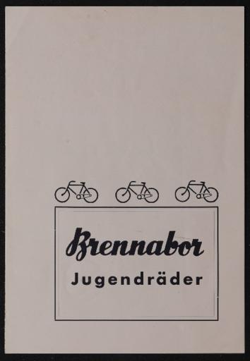 Brennabor Jugendräder 1930er Jahre