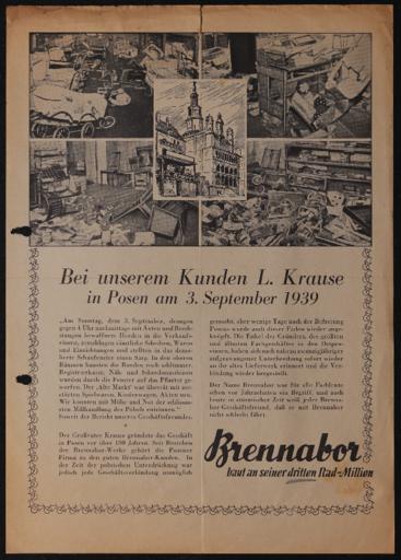 Brennabor Protestschrift 3.9.1939