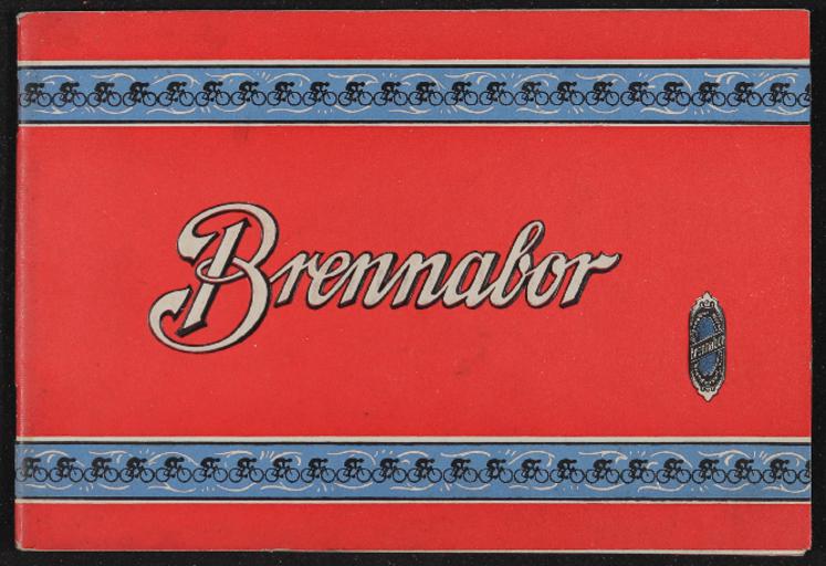 Brennabor-Räder Gebr. Reichstein Katalog 1925