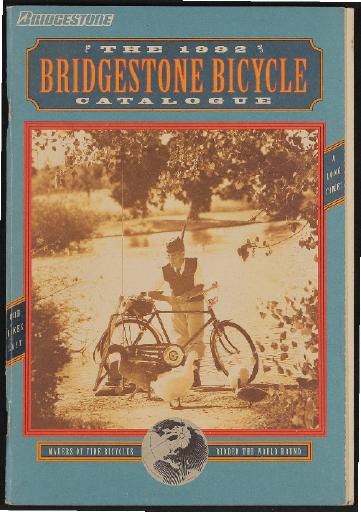 Bridgestone Bicycle (USA) Katalog 1992