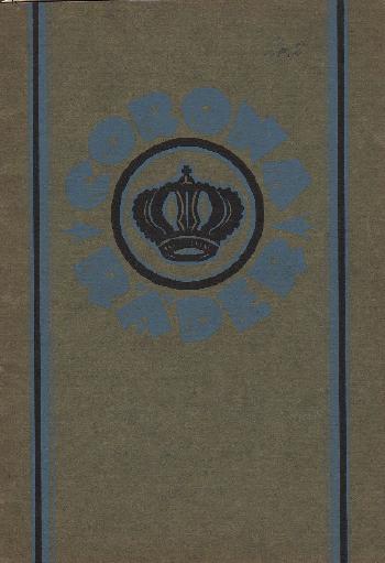 Corona Brandenburg Katalog 1925