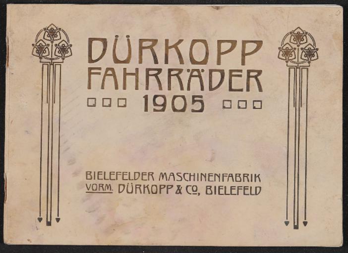 Dürkopp Fahrräder Katalog 1905