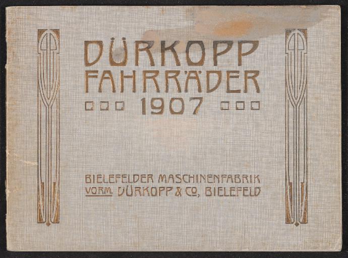 Dürkopp Fahrräder Katalog 1907