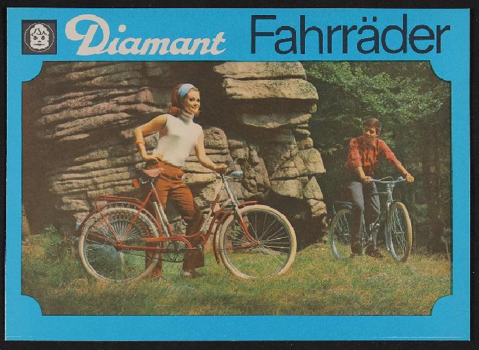 Diamant Fahrräder Faltblätter 1968