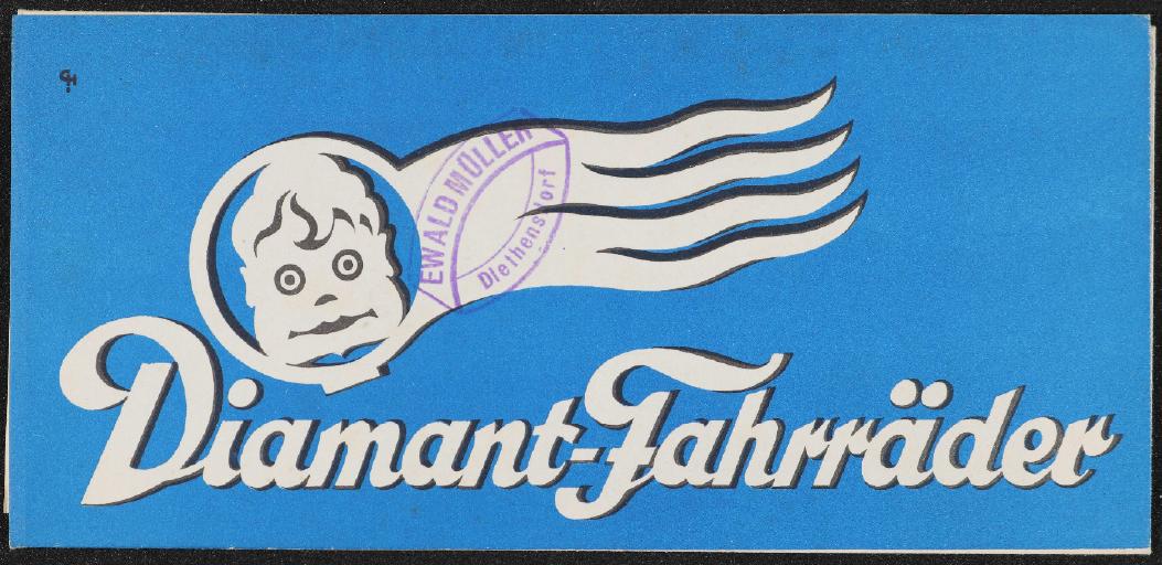 Diamant Fahrräder Prospekt 1934