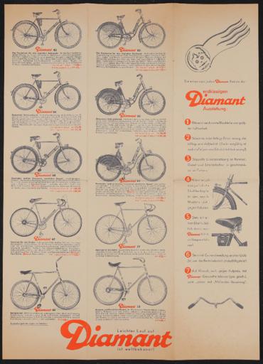 Diamant Faltblatt 1936