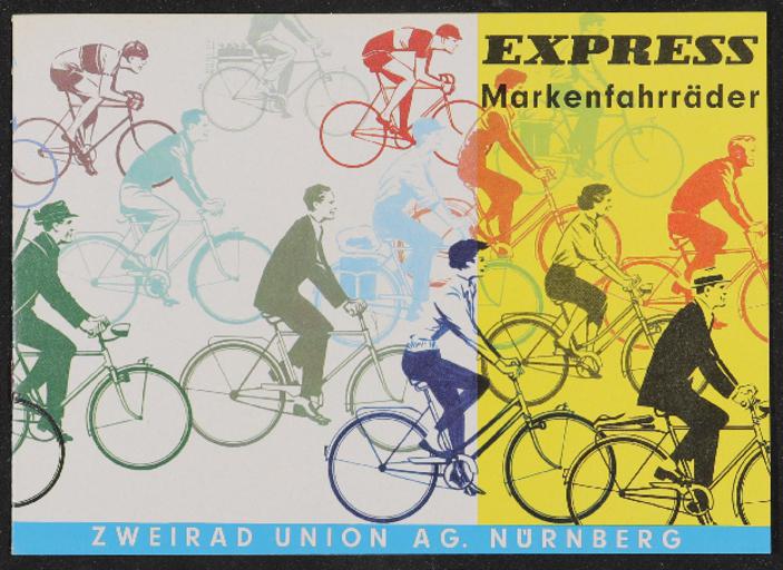 Express Markenfahrräder Katalog 1970er Jahre