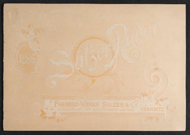 Salzer-Räder Fahrrad-Werke Salzer und Co. Katalog 1896