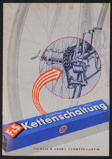 Fichtel u. Sachs Kettenschaltung Infobroschüre 1950