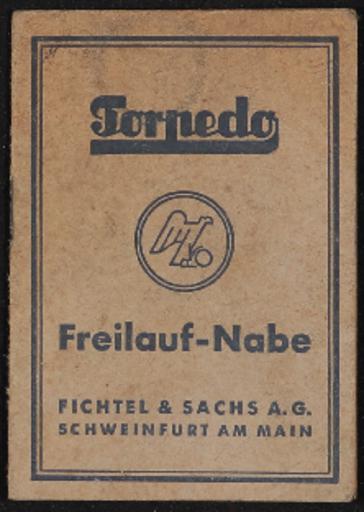 Torpedo Freilauf - Nabe 1952