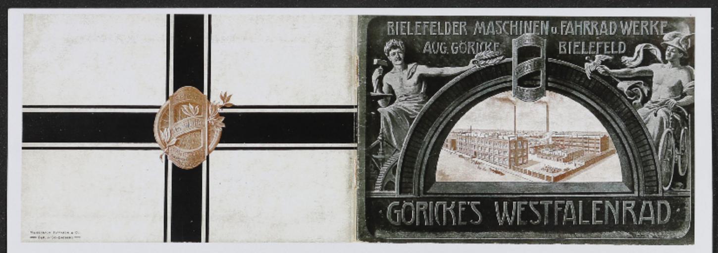 Göricke Görickes Westfalenrad Katalog Kopie 1905 1906