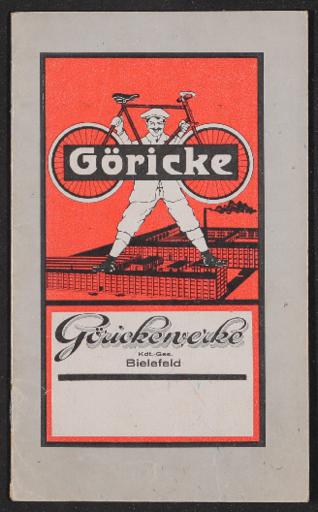 Göricke Katalog 1920er Jahre