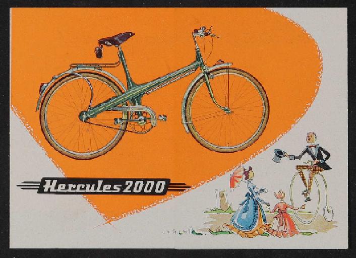 Hercules 2000 Prospekt 1957