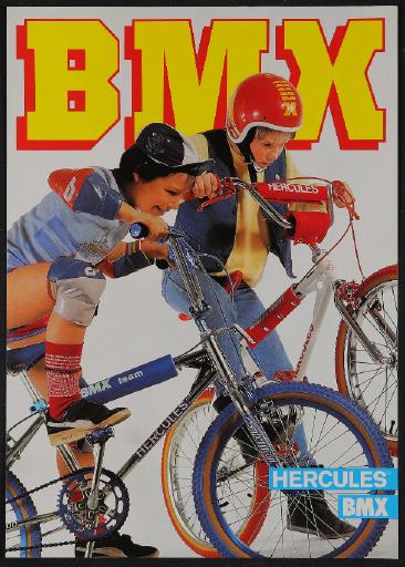 Hercules BMX Werbeblatt 1982