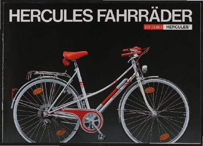 Hercules Fahrräder Katalog 1987