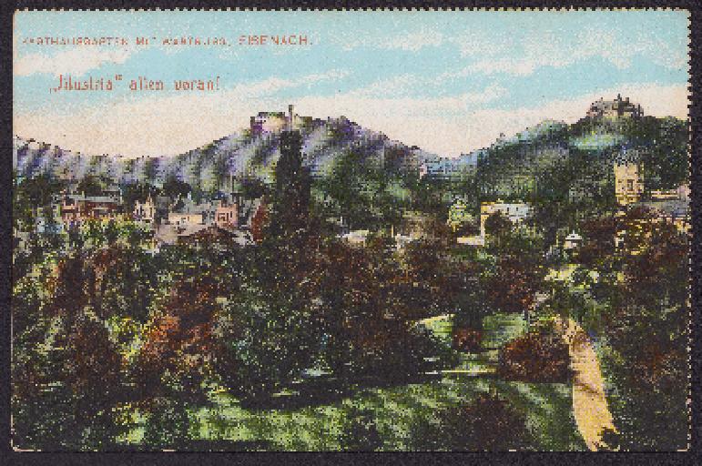 Postkarte Illustria 1907