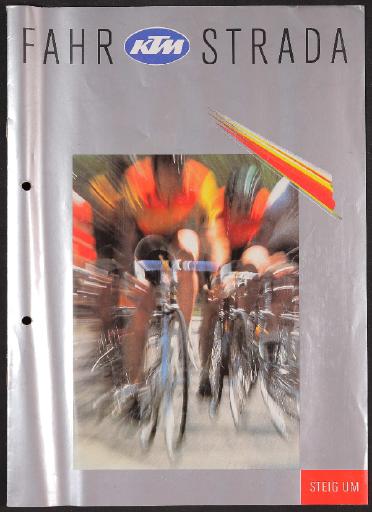 KTM Rennräder (AT) Prospekt 1988