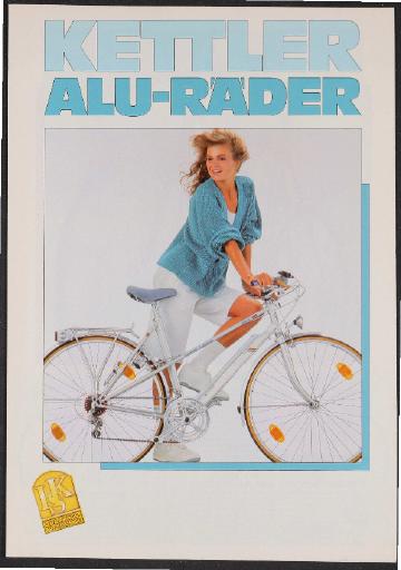 Kettler Alu-Räder Prospekt 1987