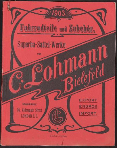 C. Lohmann, Katalog 1903