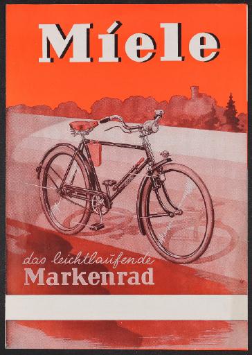 Miele Markenrad Prospekt 1950