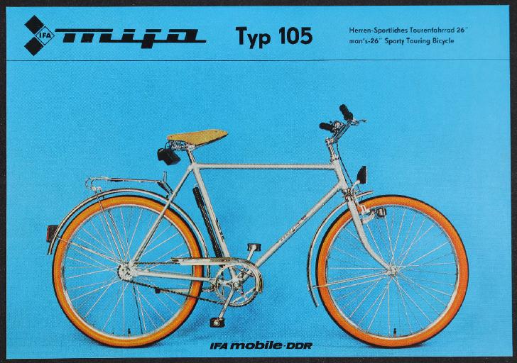 Mifa Fahrräder Werbeblätter 1986