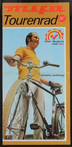 Mifa Tourenrad 26zoll Faltblatt 70er Jahre