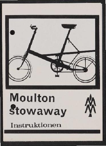 Moulton Instruktionen 1960er Jahre