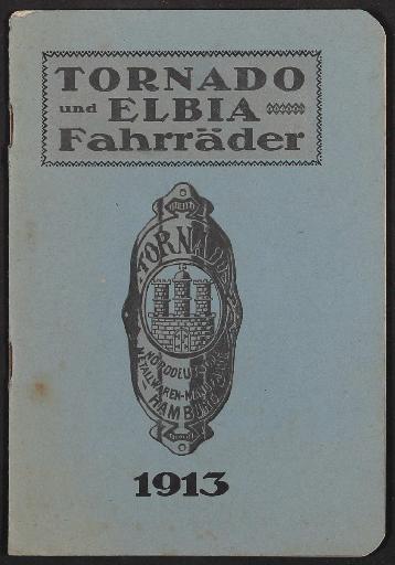 Tornado und Elbia Fahrräder, Katalog 1913
