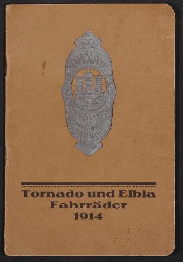 Tornado und Elbia Fahrräder, Katalog 1914