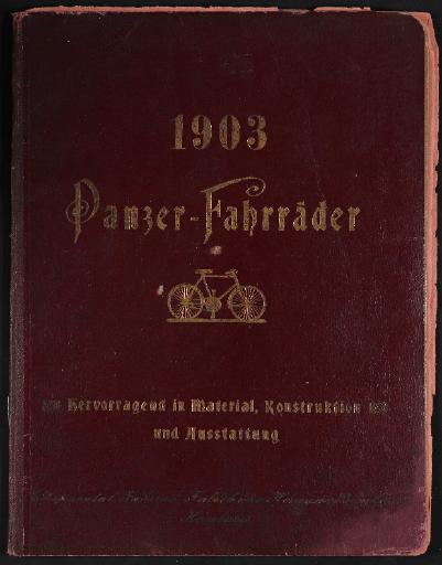 Panzer-Fahrräder, Continental Fahrrad-Fabrik, Katalog, 1903
