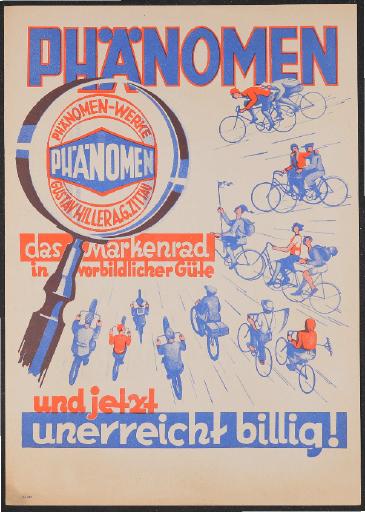 Phänomen  Werbeblatt 1930er Jahre