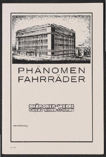 Phänomen Faltblatt 1920er Jahre