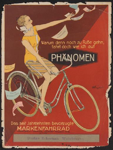 Phänomen Werbeblatt 1920er Jahre