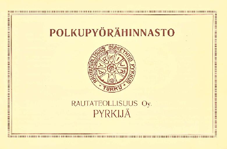 Pyrkijä Prospekt 1925