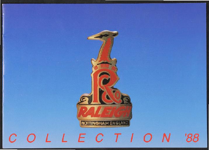 Raleigh, TI Raleigh Ltd Katalog 1988