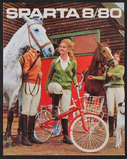 Sparta (NL) Fahrrad Modell 8-80 Prospekt 1970er Jahre