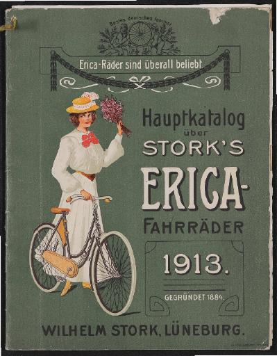 Erica-Fahrräder Stork Hauptkatalog 1913