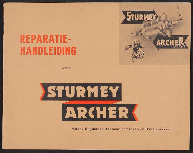 Sturmey Archer, Reparatie-Handleiding 1950er Jahre