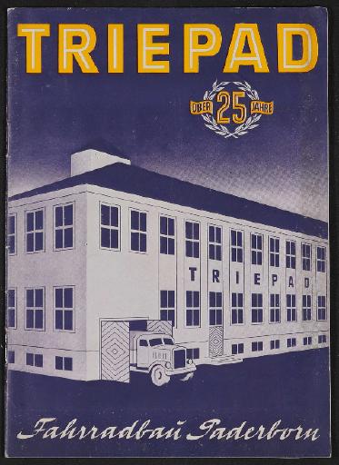 Triepad Fahrradbau Katalog 1952