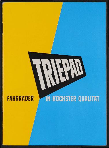 Triepad Fahrradbau Katalog 1953