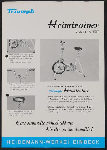 Triumph Heimtrainer 1970er Jahre