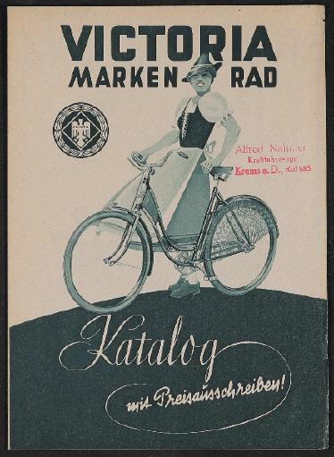 Victoria Markenrad Faltblatt 1939