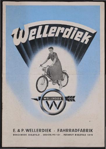 Wellerdiek Prospekt 1952
